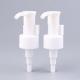 White Clip Lock Lotion Dispenser Pump 24 / 410 Plastic Shampoo Screw Remover For Bottles