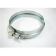 Welding Wide Pipe Clamp OEM Accepted Thickness 1mm ~ 1.2mm Sliver Industrial