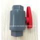 3 Piece UPVC Ball Valve with Blow-Down Function Manual Driving Mode