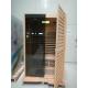 Two Person Infrared Sauna Cabin, Dry Sauna Bath with Touch Control Panel
