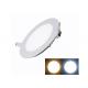 Round 5W SMD Ceiling Recessed Downlight With AC 85V - 265V Build - In LED Driver
