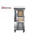 10.95kw Commercial Bakery Kitchen Equipment 4 Trays Convection Oven With Deck Cabinet