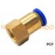 PCF Push On Female Quick Connect Pneumatic Hose Fitting 1/8 1/4 3/8 1/2