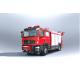 SINOTRUK Emergency Rescue Fire Truck Diesel Rear Drive 6 Seats 4×2 Manual