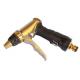 Lightweight Metal Hose Spray Gun , Garden Hose Pipe Spray Gun