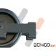 Abrasion Resistance PC20 Mini Excavator Front Idler With Single Flanges