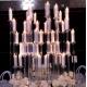 ZT-323L New wedding table centre piece crystal candelabra