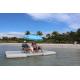 Summer Water Toys Floating Blow Up Dock Platform For Island / Lake