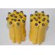 T38 Retrac Flat Face Threaded Drill Button Bit Cobalt Tipped Drill Bits 64mm