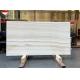 Modern Design Hotel Bathroom Wall Panel with Backlit Natural Stone White Onyx Marble
