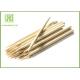 BBQ Pointed Thin Small Wooden Sticks , Wooden Kebab Sticks For Party Picnic
