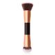 152cm Length ISO9001 Double Headed Makeup Brush Gold Handle Synthetic
