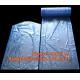 wholesale laundry garment bag on roll clear ldpe with printing, Plastic garment bags on roll