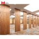 Meeting Room Acoustic Partition Wall Wood Grain MDF Surface