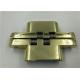 Gold Plated SOSS Heavy Duty Concealed Hinges / SOSS Hidden Hinges 180°