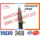 Fuel injector 20440388 2044-0388 for VO-LVO Excavator engine EC360 EC460