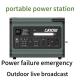 Large Capacity Portable Power Station Solar Generator for Electric Vehicles and Home