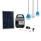 Solar Power Generation Small System Lighting Outdoor Sports Camping Mountain Hiking Remote Control One