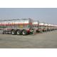 Stainless Steel Tanker Trailer 42000L Insulated Carbon Steel Tanker Semi Trailer