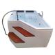 Whirlpool Massage Hydrotherapy Corner Bathtub Hot Tub 2 Two Person With Stairs