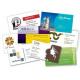 PLASTIC LENTICULAR lenticular printing plastic pp pet sheet 3D postcards factory 3D postcards manufacturer
