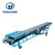 Continuous Conveying Flexible Belt Conveyor Rubber Steel Simple Structure