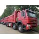 Ventral Lifting Sinotruk 8x4 Heavy Duty Dump Truck 300L With Locking Fuel Cap