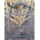 Tall Cast Iron Arched Casement Windows / Folding Cast Iron Mirror Frames