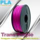 High Strength Trans Purple PLA 3d Printer Filament , Cubify And UP 3D Printing