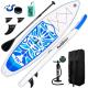Waterproof Bag Inflatable Stand Up Board Adj Paddle Stand Up Paddle Surf Pump