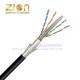 Outdoor SF/UTP CAT6 PE Jacket Category 6 Ethernet  Cable NO.7112221