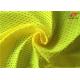 Warp Knitted EN471 Fluorescent Material Fabric Mesh Vest Reflective Material