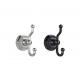 Wire Drawing Coat And Hat Hooks With Heavy Duty Zinc Alloy Material
