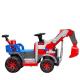Unisex 6v All-electric Ride On Construction Truck Car with Music 2023 PP Plastic
