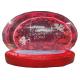 UV Proof Advertising Christmas 2.5m Inflatable Snow Globe Ball