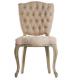 Natural Oak Wood Frame Furniture Dining Room Chairs , High Back Dining Chairs
