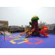 Kids Playground Interlocking Sports Flooring System Environmentally Friendly