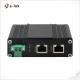 PoE Splitter 10/100/1000M Gigabit 802.3at Din Rail Industrial Power Ethernet Splitter 5V DC 20W