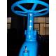 Rubber Resilient Wedge Gate Valve F4 PN10 Flange Drilled Hand Wheel With Position Indicator