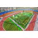 World Cup Football Inflatable Water Park Swimming Pool Playground