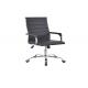 Low Back Black Executive Office Chair For Meeting Room