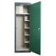Single Door Versatile Cupboard Steel Storage Cabinet Metal Janitor Cabinet With Inner Safe Cabin