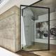 Customized Aluminium Alloy Pivot Entry Door Heavy Duty Glass Revolving Door