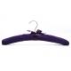 Betterall Chinese Economy Beautiful Purple Shirt Usage Satin Hanger