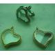 Brand OEM Top Quality Glass Italic Heart Shape Charm Glass Living Memory Lockets TGLP004