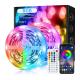 3M Aura BT Mesh Mobile Smart Phone APP Control Dimmable Flexible RGB SMD 5050 150 LED Strip Lights with 40 Keys Remote Control