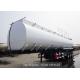 38cbm-90cbm Petroleum tank trailers , 45000 Liters fuel tanker semi trailer
