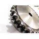 45C Material Double Chain Sprocket With Surface Heat Treatment ISO9001:2008