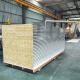 50mm insulation rock wool sandwich wall panel for pharmaceutical clean room