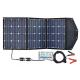 Foldable 12V Small PV Solar Panels 120w For Campers Smartphone Digital Camera Tablet
